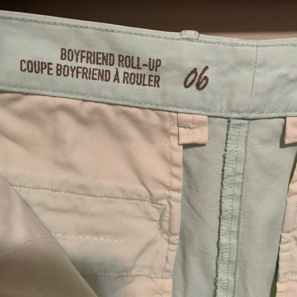 Gap Boyfriend Roll-Up shorts, size 6 - Picture 4 of 9